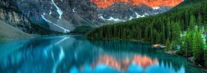 lake and mountain