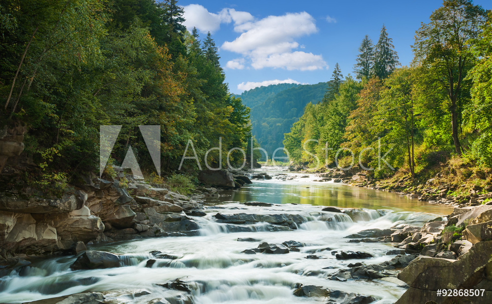 mountain river