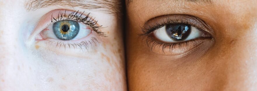 diverse women looking at camera